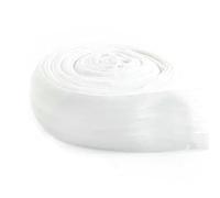 1-5M 25/30mm Elastici in gomma Fascia elastica per cucire Reggiseno Elastici in silicone antiscivolo Gomme Nastro per biancheria intima Accessori-Bianco-30mm-25-30mm-5Metri