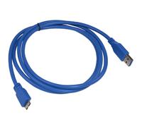 1.5m HQRP USB 3.0 Alimentazione Sincronizzazione Dati Hard Disk Esterno HDD Cavo