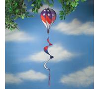 1.5m Mongolfiera Patriottico 4th Di Luglio da Parete Giardino Vento Girevole