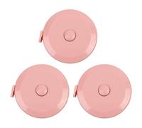 1.5M Scandinavo Tessuto Metro A Nastro Permanente ABS PVC Fibra di Vetro Costruzione Doppia Scala per Telelavoro Artigianato Flessibile PVC Fibra di Vetro Nastro di Misura