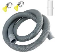 1.5M Tubo Flessibile Di Scarico per Lavatrice, Ø 20 Mm Prolunga Scarico Acqua Co
