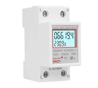 1-5PCS 220V 230V Guida Din Contatore di Energia Monofase Tensione Corrente Potenza Display LCD 50 60Hz Digitale consumo di energia elettrica Monitor(No blacklight 1pc)