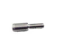 1/5pcs 304 A2 Adattatore Filettato In Acciaio Inox M3 M4 M5 M6 M8 M10 M12 M14 M16 A M20 doppia testa Vite di trasferimento Bullone(5pcs M5x10-M6x10)
