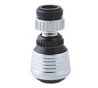 1-5PCS Cucina Splash Head Rubinetto Estensore Universale Soffione Doccia Booster Filtro Rotante Aeratore Esteso e Risparmio Acqua (Stile Corto, 3PCS)