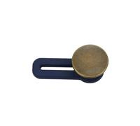 1/5pcs Magic Metal Button Extender For Pants Jeans Sewing Adjustable Retractable Waist Extenders Button Waistband Expander(Bronze A,1 PCS)