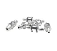1/5Pcs One Way Check Valves 6mm 8mm 10mm 12mm 14mm 16mm Aluminium Alloy Fuel Non Return Check Valve One Way Fit Carburettor(10mm,5Pcs)