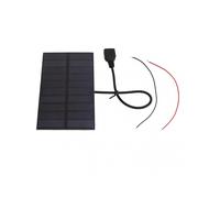 1.5W 5V Monocrystalline Solar Panel with USB Interface Flexible Mini DIY Solar Charger Portable Power Module for Outdoor Use