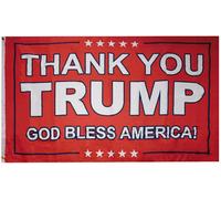 1.5X2.4m Thank You Briscola Dio Bless America Rosso 2024 Grande Bandiera 100D