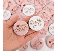 1/6/9/12/13/18 pezzi Spille da Sposa - Design raffinato in metallo e carta, adatto per decorazioni della festa della vigilia del matrimonio, regali per addii al nubilato e regali per la festa della sp