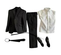 1/6 Action Figures Maschili Completo Giacca Camicia Pantaloni per Corpo di