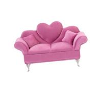 1/6 Divano Divano Gioielli Box Ragazze Donne Jewelry Box per 12 "Bambola Accessori Rosa