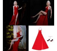 1:6 Dress & Biancheria Intima e Scarpe Tacco Alto per TC Drago Donne Figure