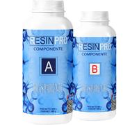 ® 1,6 KG Resina Epossidica Ultra Trasparente Atossica - Resina + Indurente, Effe