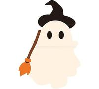 1/6 pezzi Halloween Ghosts Series Blind Box, Mini Ghost Figure Model, Carino Peel-and-Stick Mobile Phone Decor Gift
