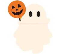 1/6 pezzi Halloween Ghosts Series Blind Box, Mini Ghost Figure Model, Carino Peel-and-Stick Mobile Phone Decor Gift