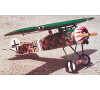 1/6 Scala Tedesco Ww-I Fokker D.VIII Progetto Modello Monoplano Aeroplano