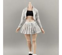 1/6 SET SIGHT SCHIRT SCHEATTA SET morbida per la figura d'azione femminile