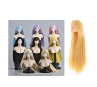 1: 6 Testa femminile, capelli lunghi Testa della ragazza Scolpire il corpo Parti