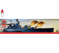 AIRFIX A04203V HMS Nelson, Kit di modellismo navale in plastica per adulti e bambini dagli 8 anni in su, il set include 132 pezzi, scala 1:600.