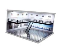 1/64 1/36 1/32 Scheda modello della scena dell'auto con sfondo di scatola di