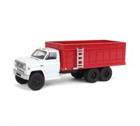 1/64 1983 Chevrolet C70 Tandem Grano Camion W/Bianco Cabina & Red Letto 51434-A