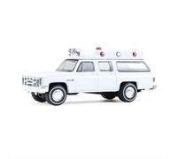 1/64 1983 Chevrolet Suburban K20 Custom Deluxe Ambulanza Bianca Hobby 30508