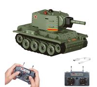 1/64 2.4G Mini RC Battle Tank Model, Veicoli da combattimento corazzati telecomandati con modalità di combattimento a infrarossi, torretta rotante e Track Drive