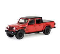 1/64 2023 Jeep Gladiator Freedom Firecracker Rosso Showroom Pavimento Serie 5