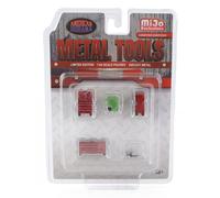 1/64 AMERICAN DIORAMA - ACCESSORIES - SET OFFICINA GARAGE TOOL 2411MJ