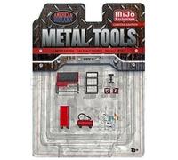 1/64 AMERICAN DIORAMA - ACCESSORIES - SET OFFICINA GARAGE TOOL 2419MJ