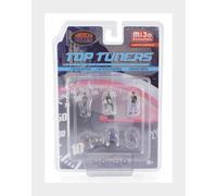 1:64 AMERICAN DIORAMA Figures Set 6X Top Tuners Various AMDI2412MJ