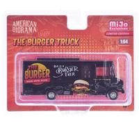1/64 AMERICAN DIORAMA - TRUCK - THE VAN BURGER FOOD TRUCK 2016 70101MJ
