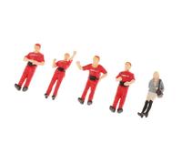 1:64 bambola in miniatura persone plastica distributore di benzina lavoratore