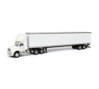 1/64 Bianco International 8600 Con Rimorchio E Porta Posteriore Singola 34549