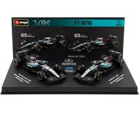 1/64 BURAGO - MERCEDES GP - SET F1 2X W16 TEAM AMG PETRONAS 18-58020-63