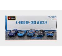 1:64 BURAGO Porsche 911 Lamborghini Centenario Renault Alpine Veyron BU59150-B