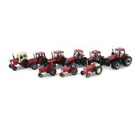 1/64 Case IH Edizione Limitata 9 Pezzi Trattore Set, ERTL 75th Anniversario,
