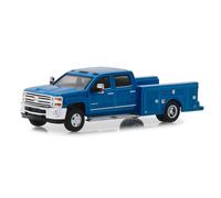 1/64 Chevrolet Silverado 3500 Dually Camion Da Servizio Dually Drivers 1 46010-B