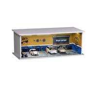 1/64 Diorama Garage Modello Illuminazione LED Città Auto Showroom Scena per7293