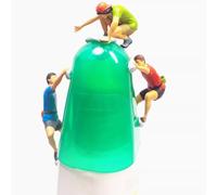 1/64 Figure di arrampicata su roccia in resina Treno Ferrovia Micro