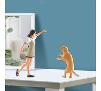 1/64 Figure Training Pet Street Scene Model Railway Layout Diorama S Gauge