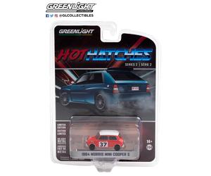 1/64 Hot Hatches Serie 2 1964 Morris Mini Cooper S 1964 Greenlight 63020-A