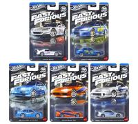 1:64 Hot Wheels 2025 Fast & Furious Graphic Remix Set 5 Pz. 979L Honda, Nis