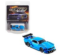 1:64 Hot Wheels Elite 64 Serie Modified 1969 Ford MUSTANG Coupè Blu Metallico H