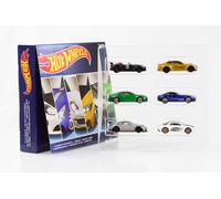 1:64 Hot Wheels Europeo Speed Macchine Jaguar Porsche BMW Audi Mercedes-Benz Al