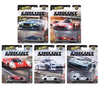 1:64 Hot Wheels Premium 2025 Circuit Legends Set 5 Pz. FPY86-976K Ferrari, Pors