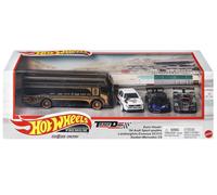 1:64 Hot Wheels Premium Set 2023 Track Day Real Riders 4 Auto Diorama Audi + Lam