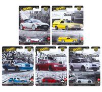 1:64 Hot Wheels Quasi Vagoni 2025 Auto Culture Premium Pacco 5 Pezzi 976J Audi,