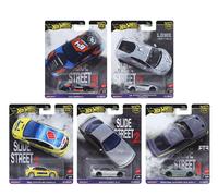 1:64 Hot Wheels Slide Street 2024 Auto Culture Premium Pacco 5 Pezzi 977H