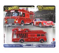 # 1/64 HOT WHEELS TEAM TRANSPORT #83 - FIAT 642 RN2 BARTOLETTI + FERRARI 250 GTO